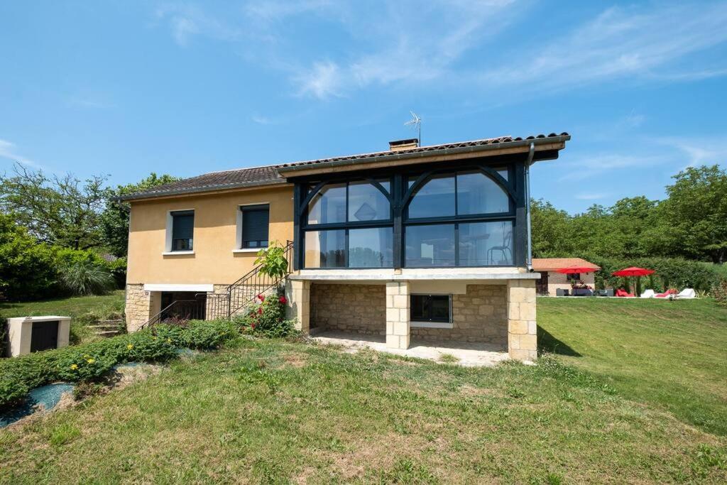 Villa Combe Jolie Clim, Piscine & Jacuzzi Saint-Vincent-de-Cosse Esterno foto