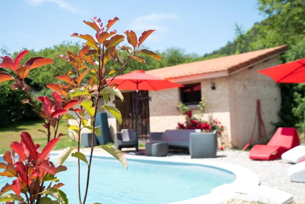 Villa Combe Jolie Clim, Piscine & Jacuzzi Saint-Vincent-de-Cosse Esterno foto